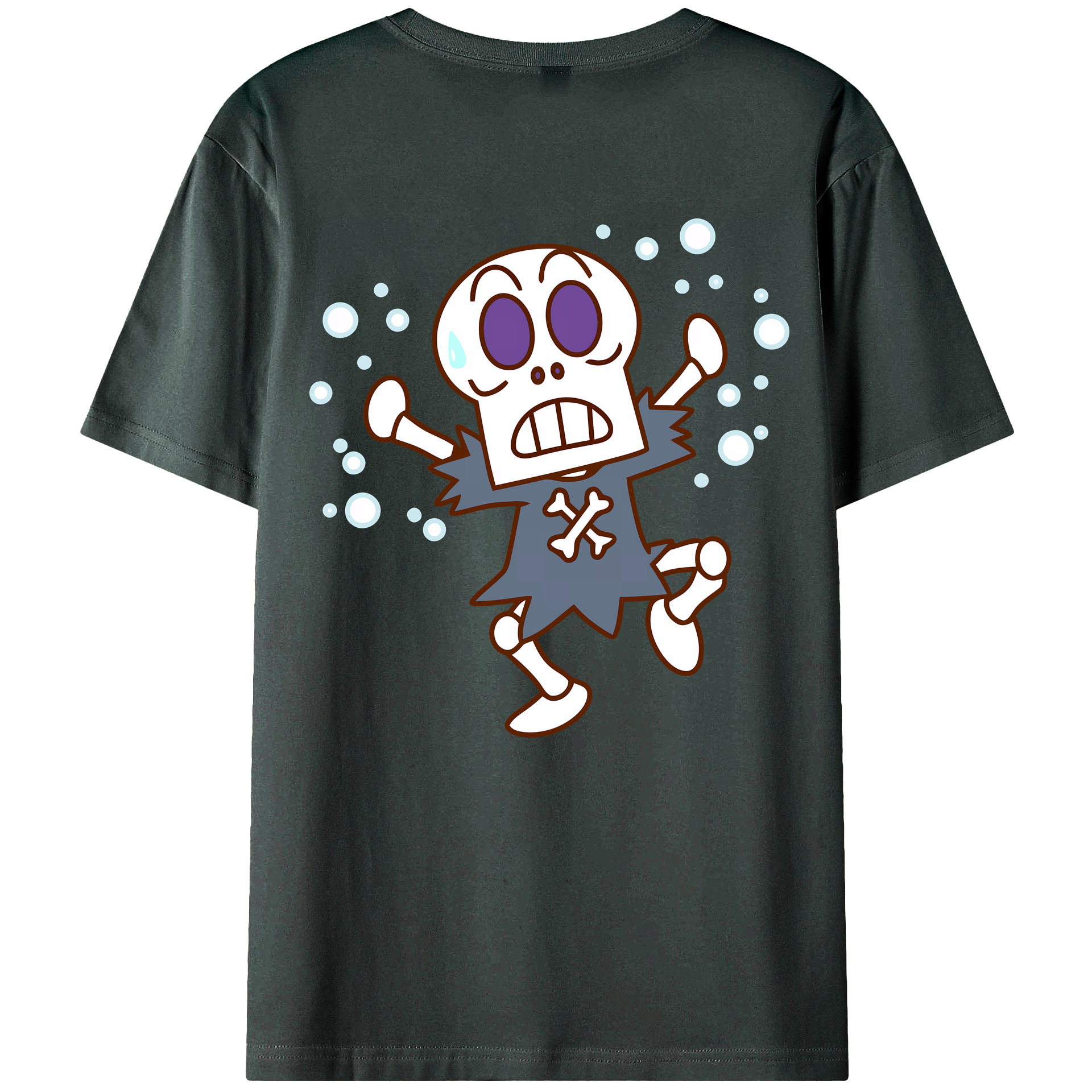 （画像用） アンパンマン Anpanman 綿100％ メンズ半袖Tシャツ（バックプリント） 通気性
